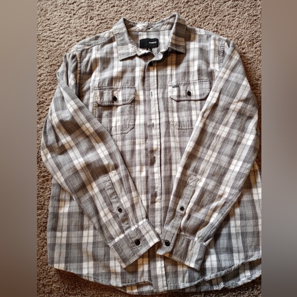 Hurley Flannel Large - Picture 2 of 5